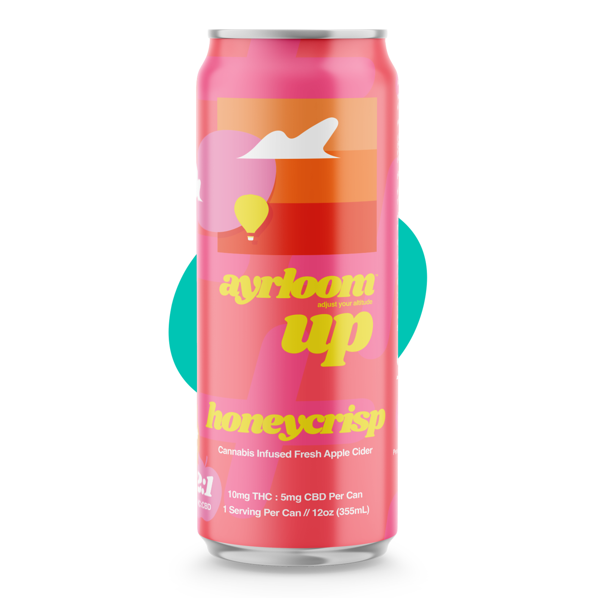 Photograph of product: Ayrloom- "UP" Honeycrisp Oui'd Infused Sparkling Water 10mg ( Single )