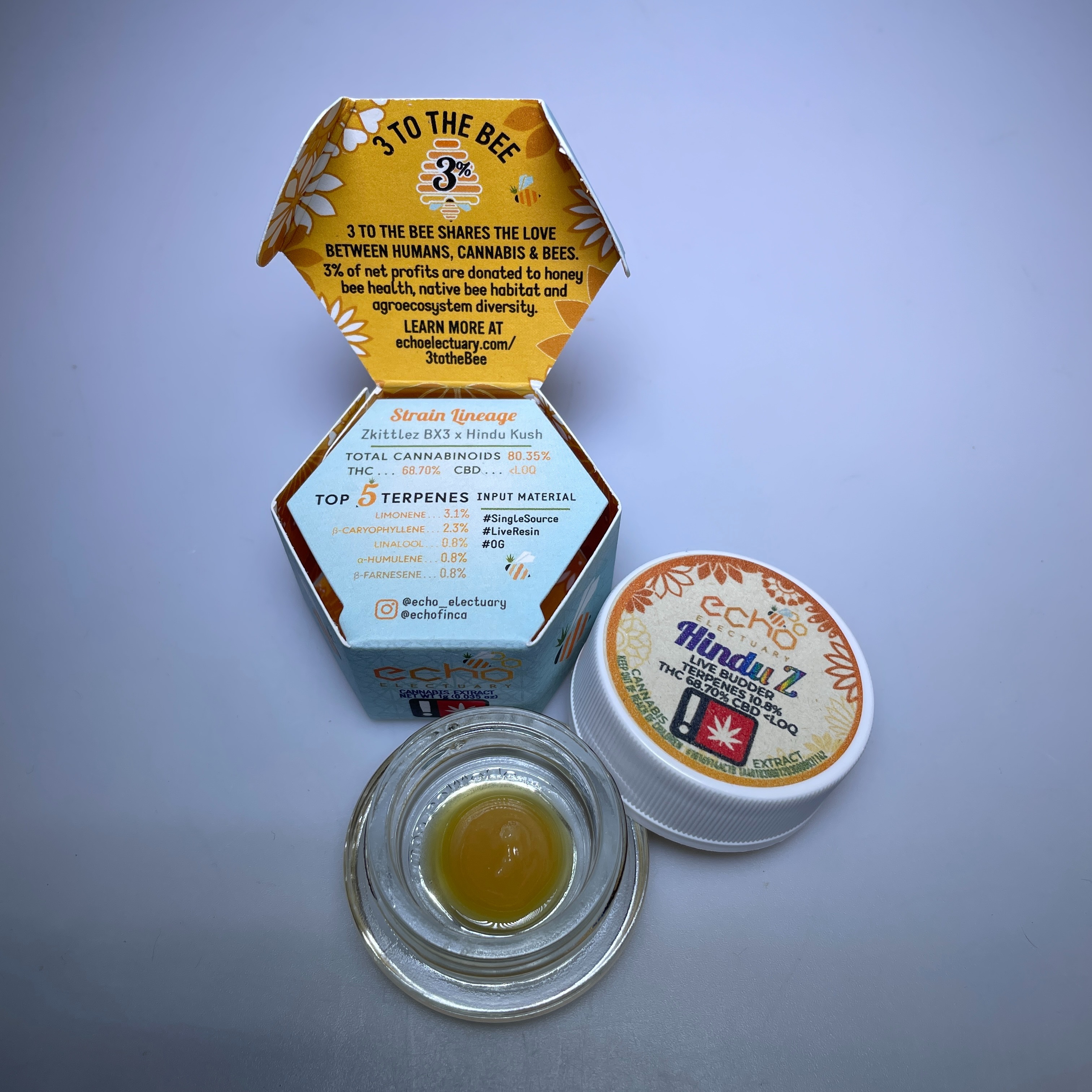Photograph of product: Hindu Z Live Budder