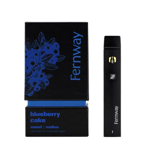 Photograph of product: Fernway: Traveler | Blueberry Cake | Disposable