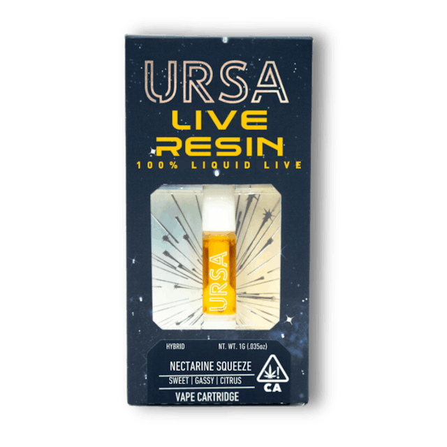 Photograph of product: Nectarine Squeeze | 1G Live Resin Cartridge
