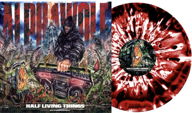 Photograph of product: ALPHAWOLF - HALF LIVING THINGS | HEAVY METAL