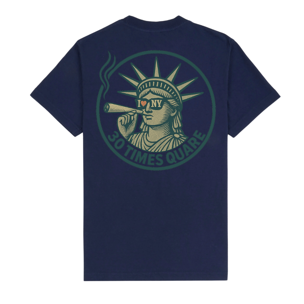 Photograph of product: Lady Liberty Shirt - Blue (Shades)