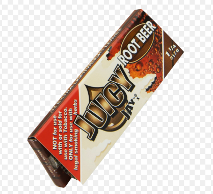 Photograph of product: Juicy Jay 1 1/4 Papers - Root Beer