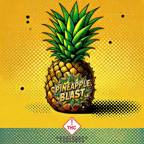 Photograph of product: Pineapple Blast (H) - 1.6g Infused Pre-Roll - Captain Blast
