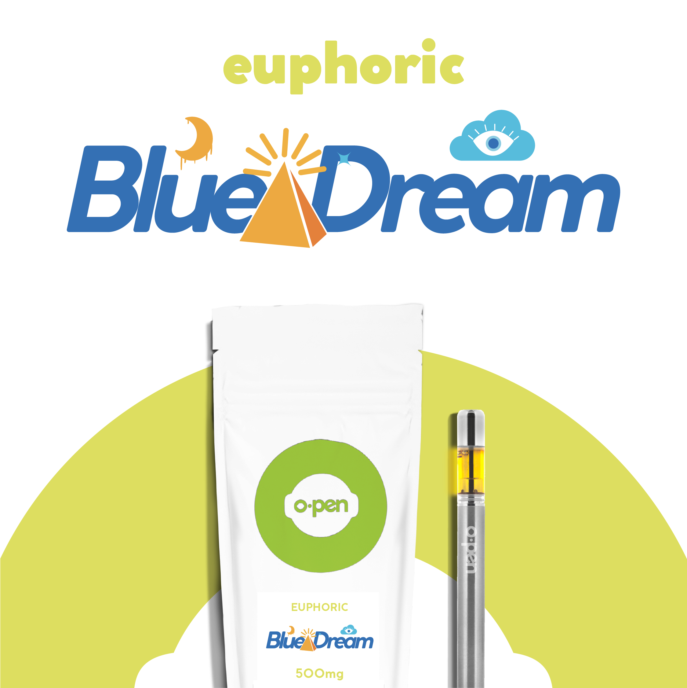 Photograph of product: Euphoric Blue Dream Disposables