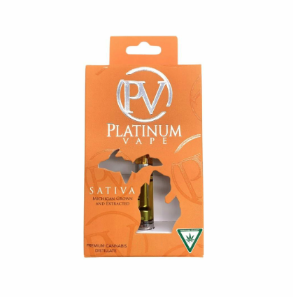 Photograph of product: Platinum Vape Iced Lemon Vape