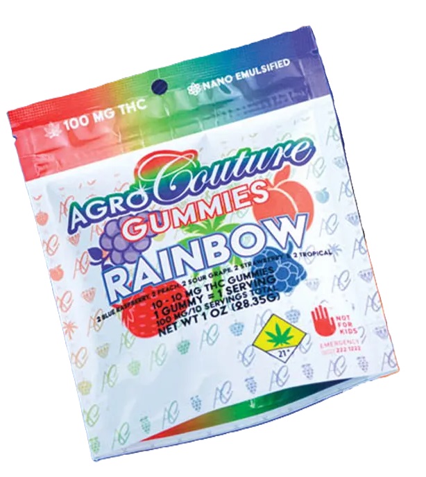 Photograph of product: Rainbow (Variety Pack) 100mg | 10pk