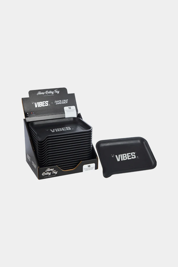 Photograph of product: VIBES - Santa Cruz Shredder - Hemp Tray - Black