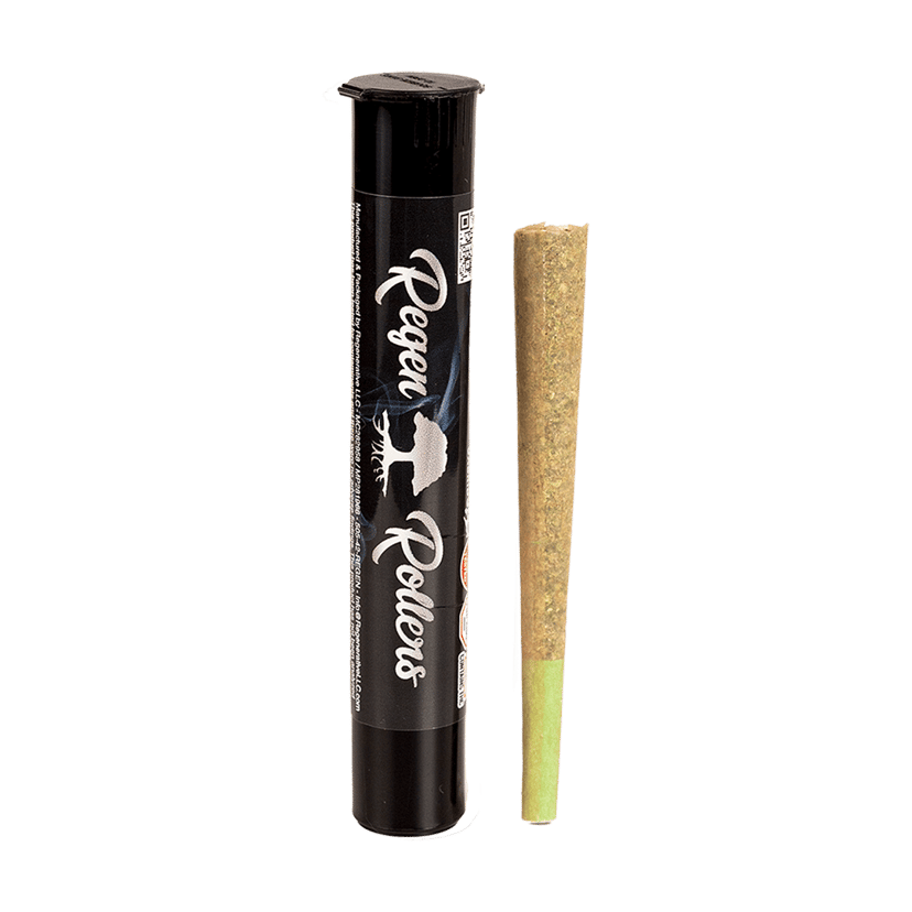 Photograph of product: Regen Rollers | 1g Preroll | Apples and Bananas