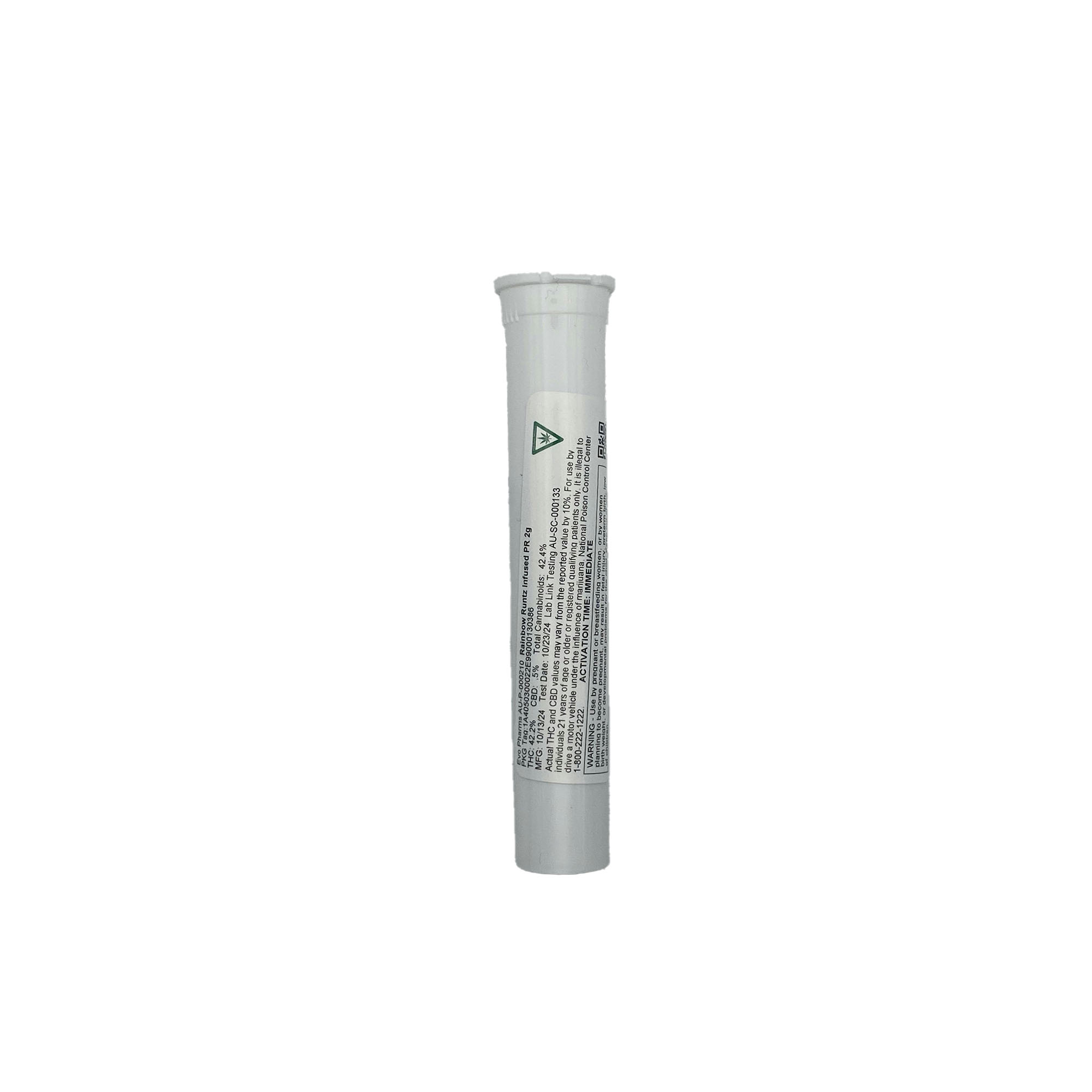 Photograph of product: Evo Pharms - Infused Preroll 2pk - Sunset Twist