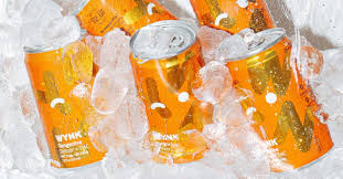 Photograph of product: Wynk Tangerine 12 oz drink (5 mg TH-oui)
