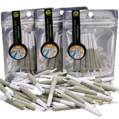 Photograph of product: Platinum Huckleberry Cookies Pre-Roll 5-Pack | 2.5g