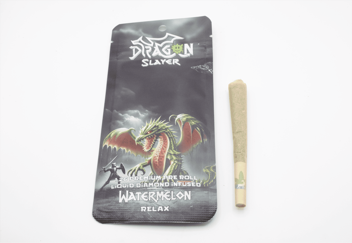 Photograph of product: Dragon Slayer | Watermelon | 1.2g Infused Preroll