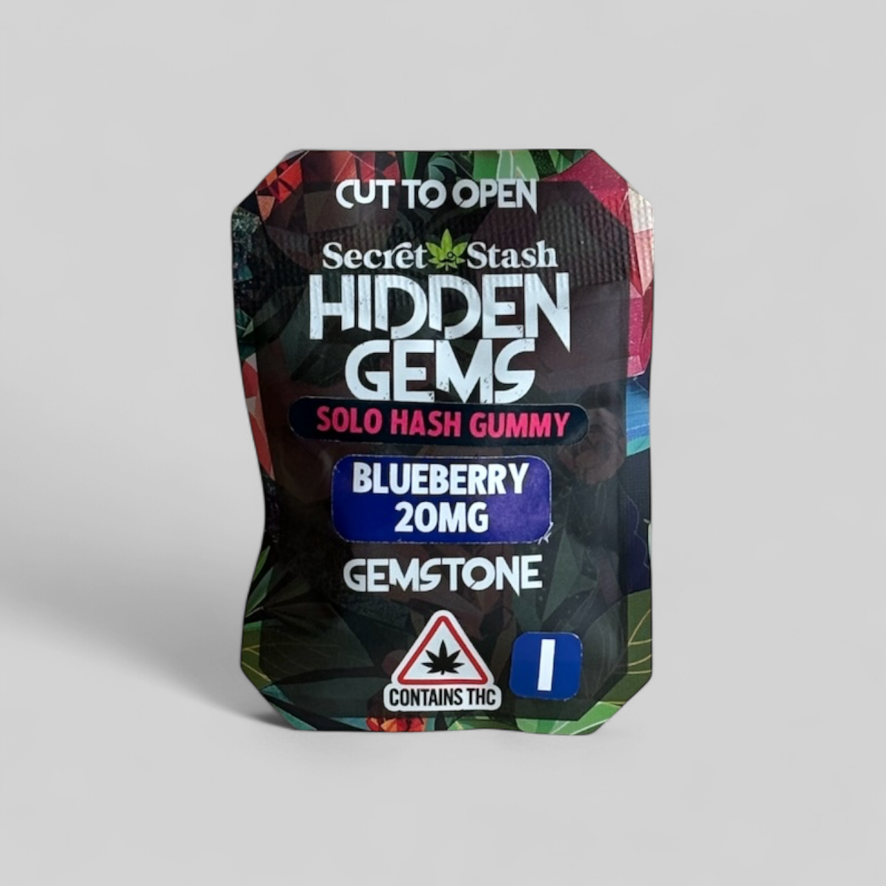 Photograph of product: Gemstones - 20mg | Blueberry
