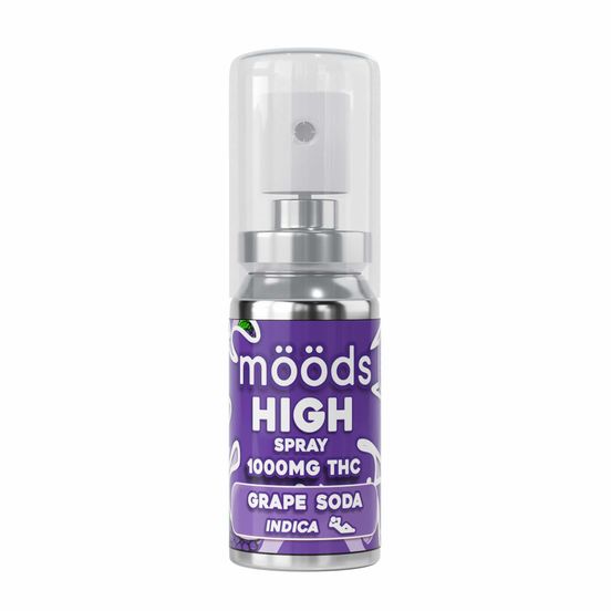 Photograph of product: Moods - Grape Soda Oui'd | 1000mg | Spray - 