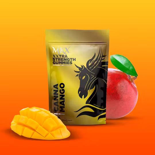 Photograph of product: MKX | Canna Mango | 200mg | Gummies