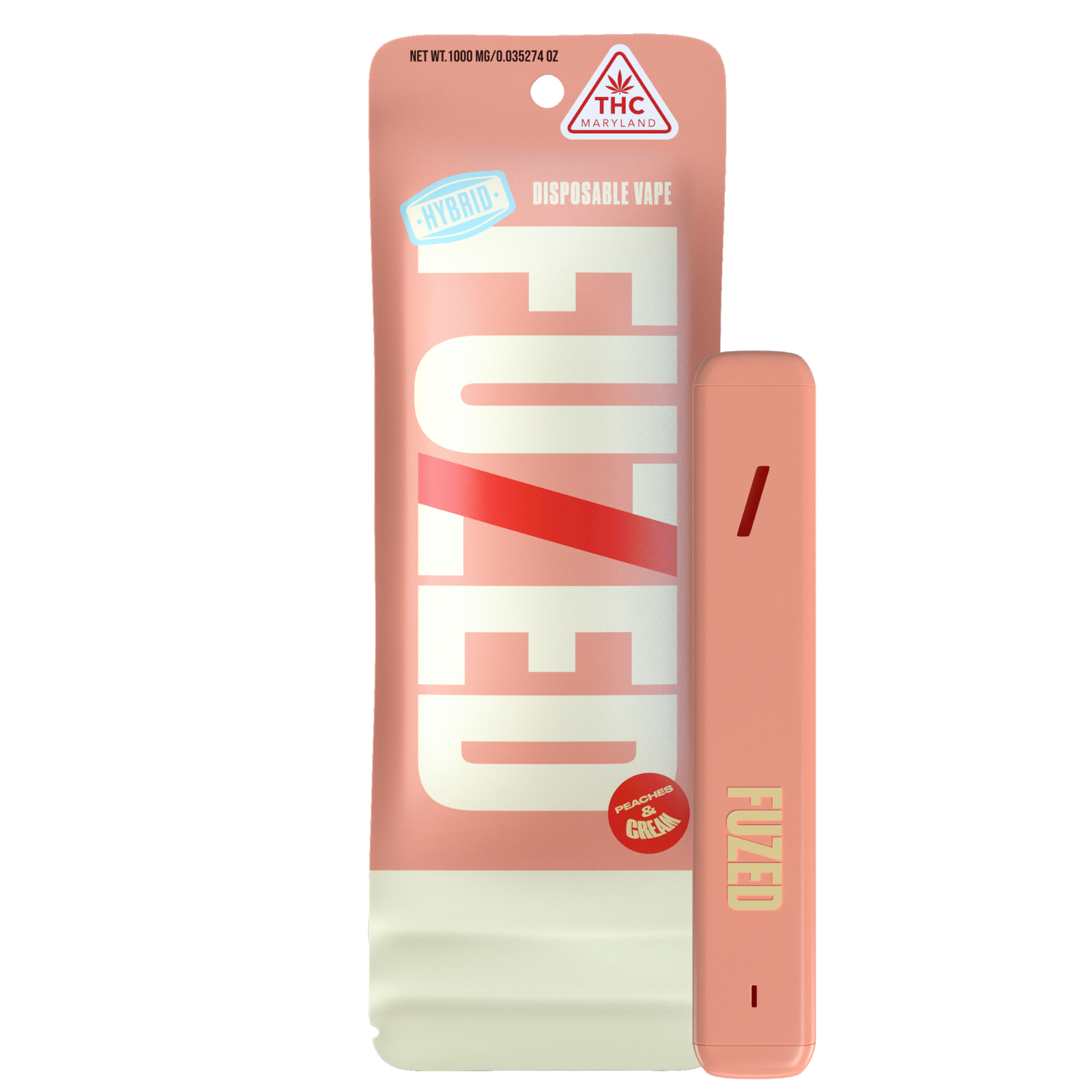 Photograph of product: FUZED: Peaches and Cream | 1g