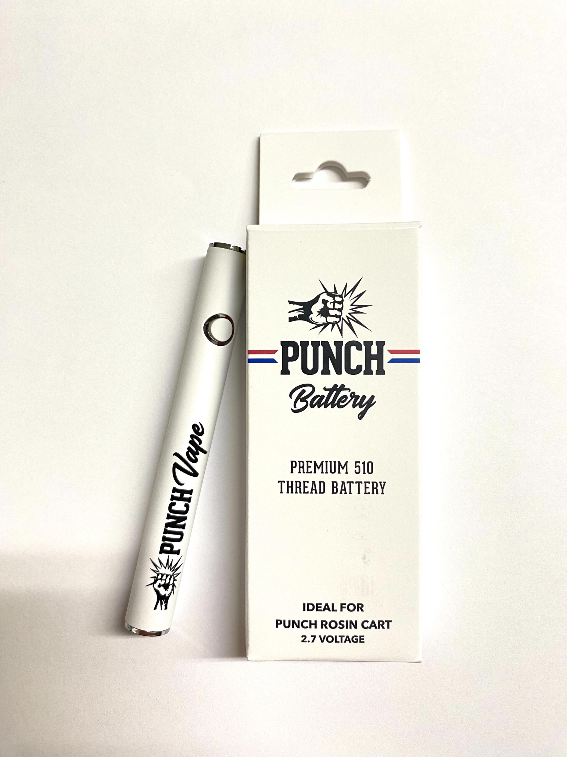 Photograph of Product: Punch | Battery | White