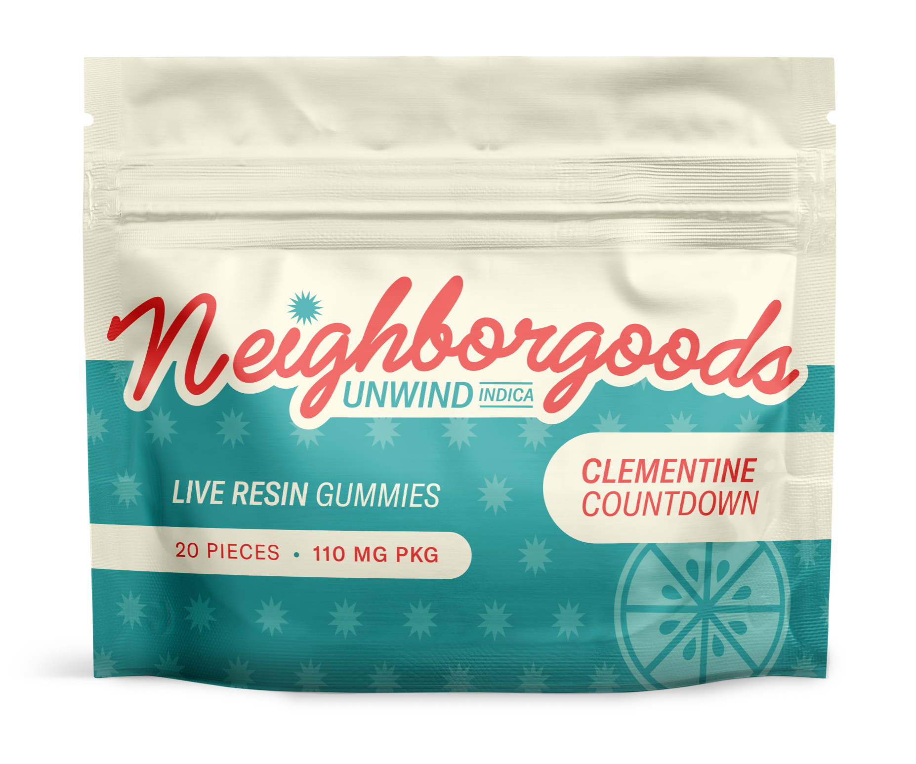 Photograph of product: Clementine Countdown | Live Resin Gummies | [109.2mg]