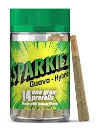 Photograph of product: Sparkies Preroll Pack Hybrid