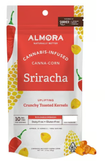 Photograph of product: Sriracha Canna-Corn [S] 10mg Edible | Higher | Almora Farms