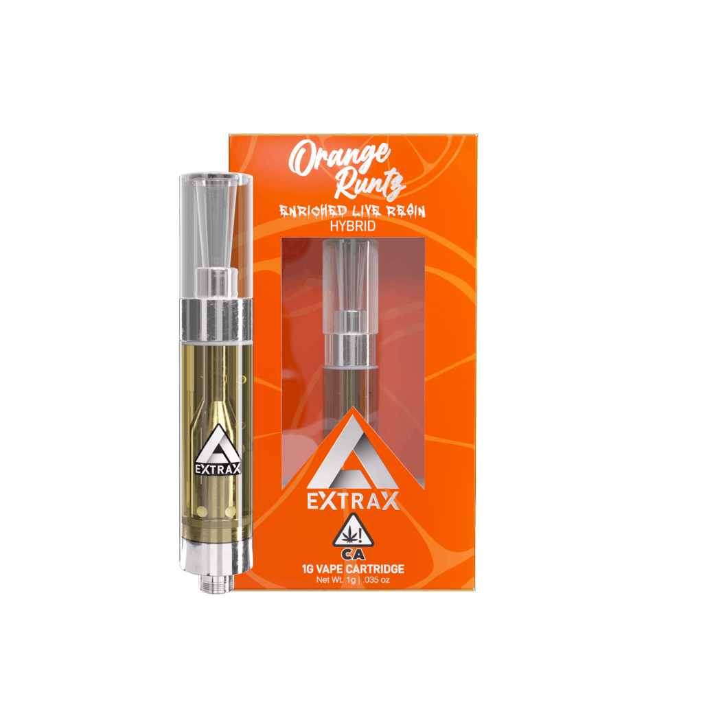 Photograph of product: 1g Orange Runtz Cartridge - Hybrid | Extrax
