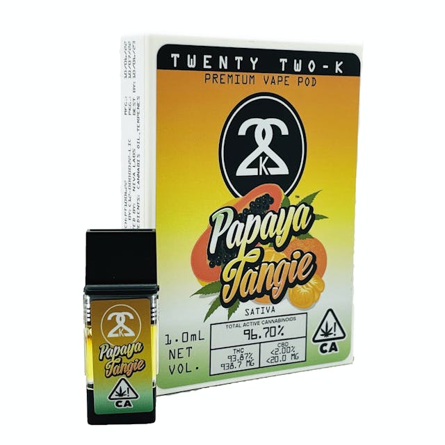 Photograph of product: Papaya Tangie | 1g Pod - 