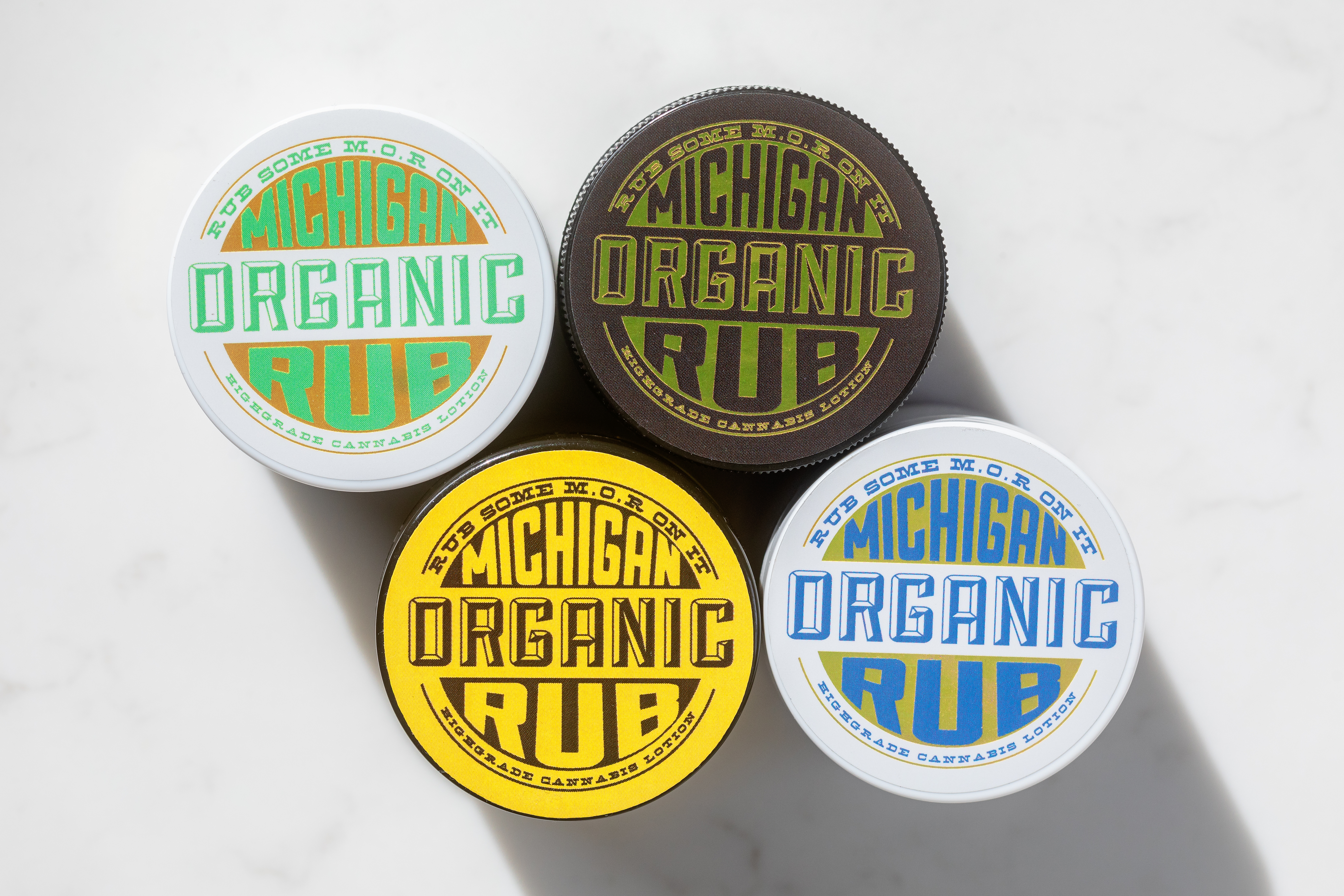 Photograph of Product: Michigan Organic Rub - Muscle Cooling - 1:1 (3oz)