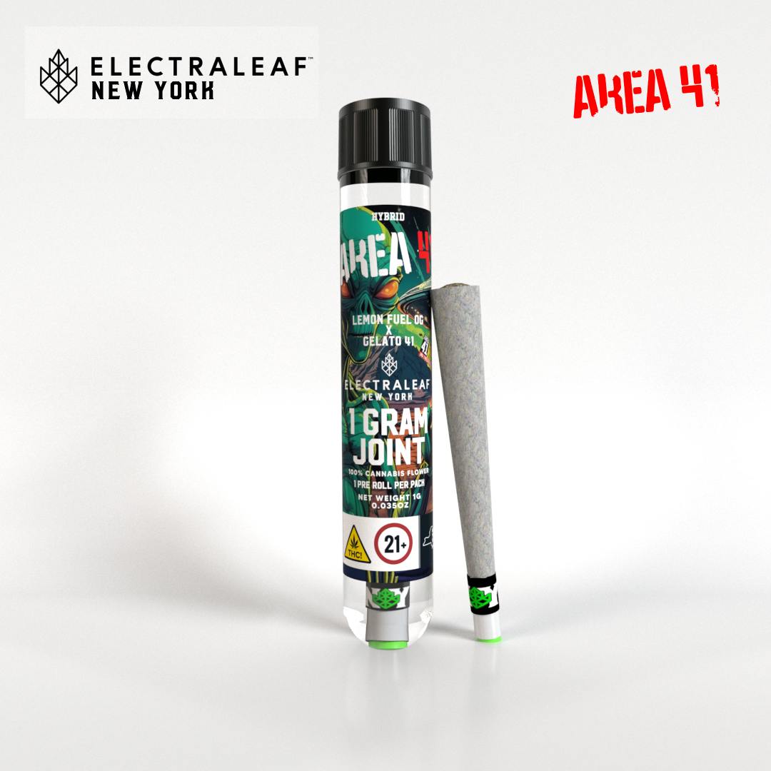 Photograph of product: Electraleaf | Area 41 | Hybrid | Pre-Roll | 1g