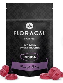 Photograph of product: 10ct/10mg Live Rosin Troches (Mixed Berry)