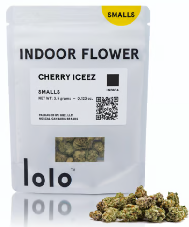 Photograph of product: 3.5g Cherry Iceez Smalls - Lolo