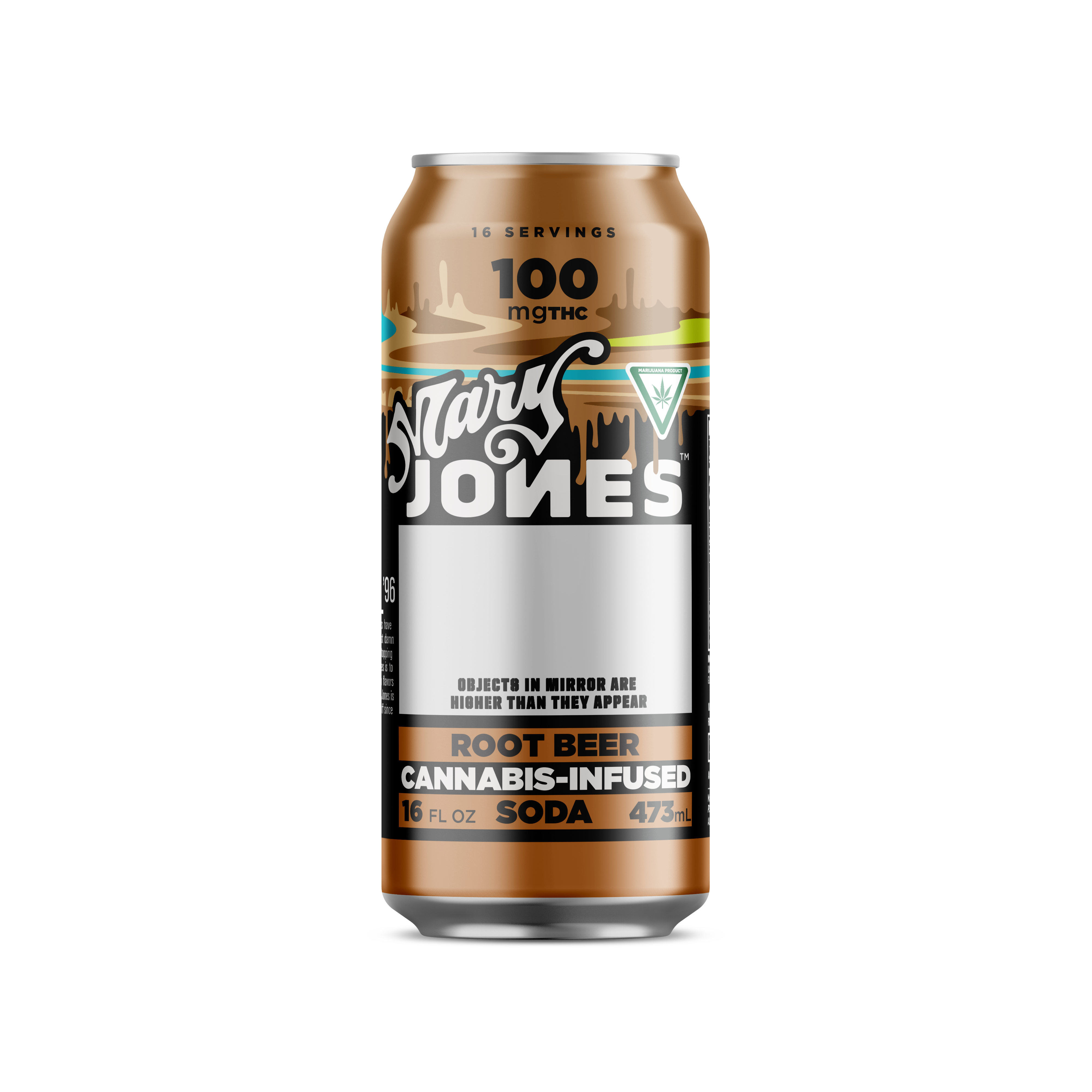 Photograph of product: Root Beer 100mg Soda by Mary Jones