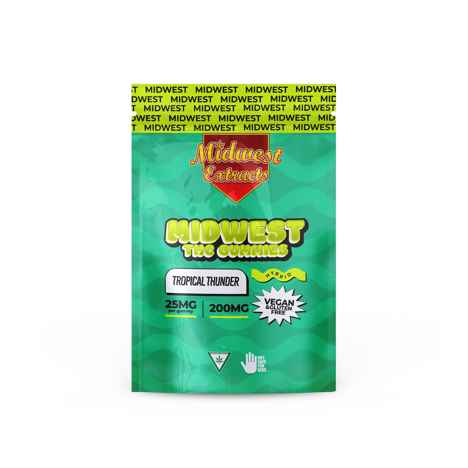 Photograph of product: Tropical Thunder Gummies