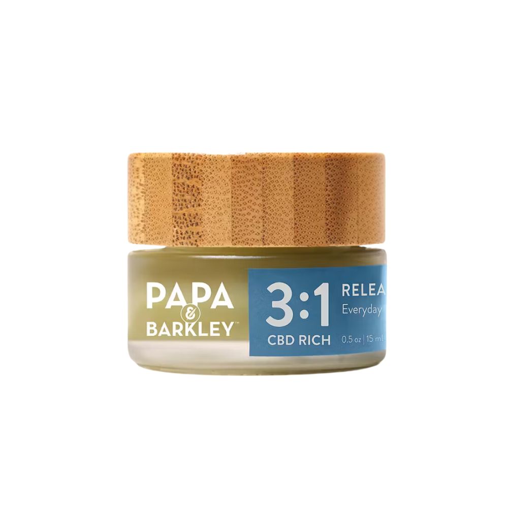 Photograph of product: 3:1 CBD RICH RELEAF BALM 15ML - PAPA & BARKLEY