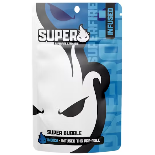 Photograph of product: Superfire Super Bubble Infused Preroll Rec