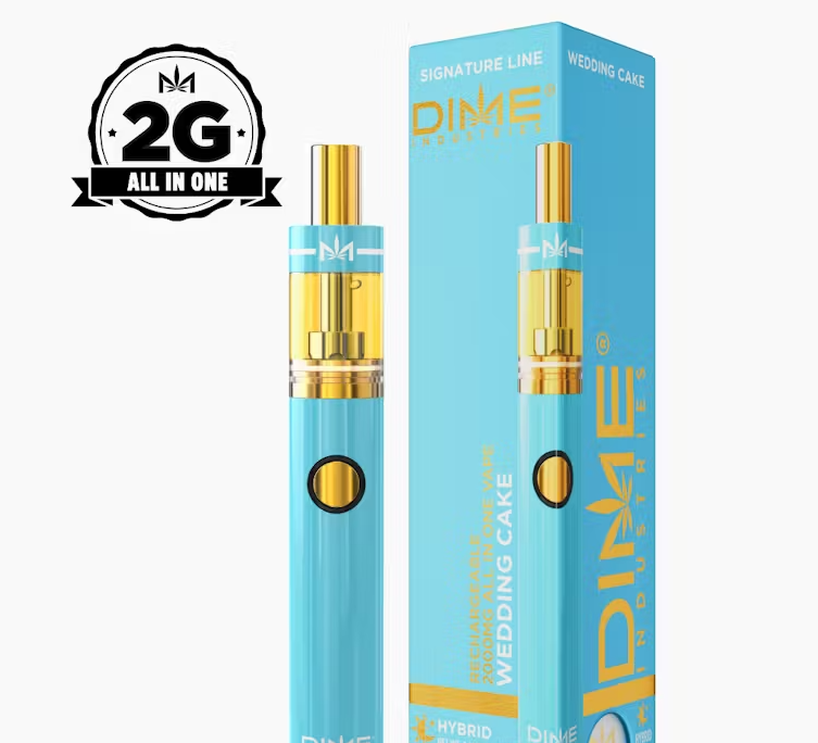 Photograph of product: Dime Wedding Cake 2g Disposable