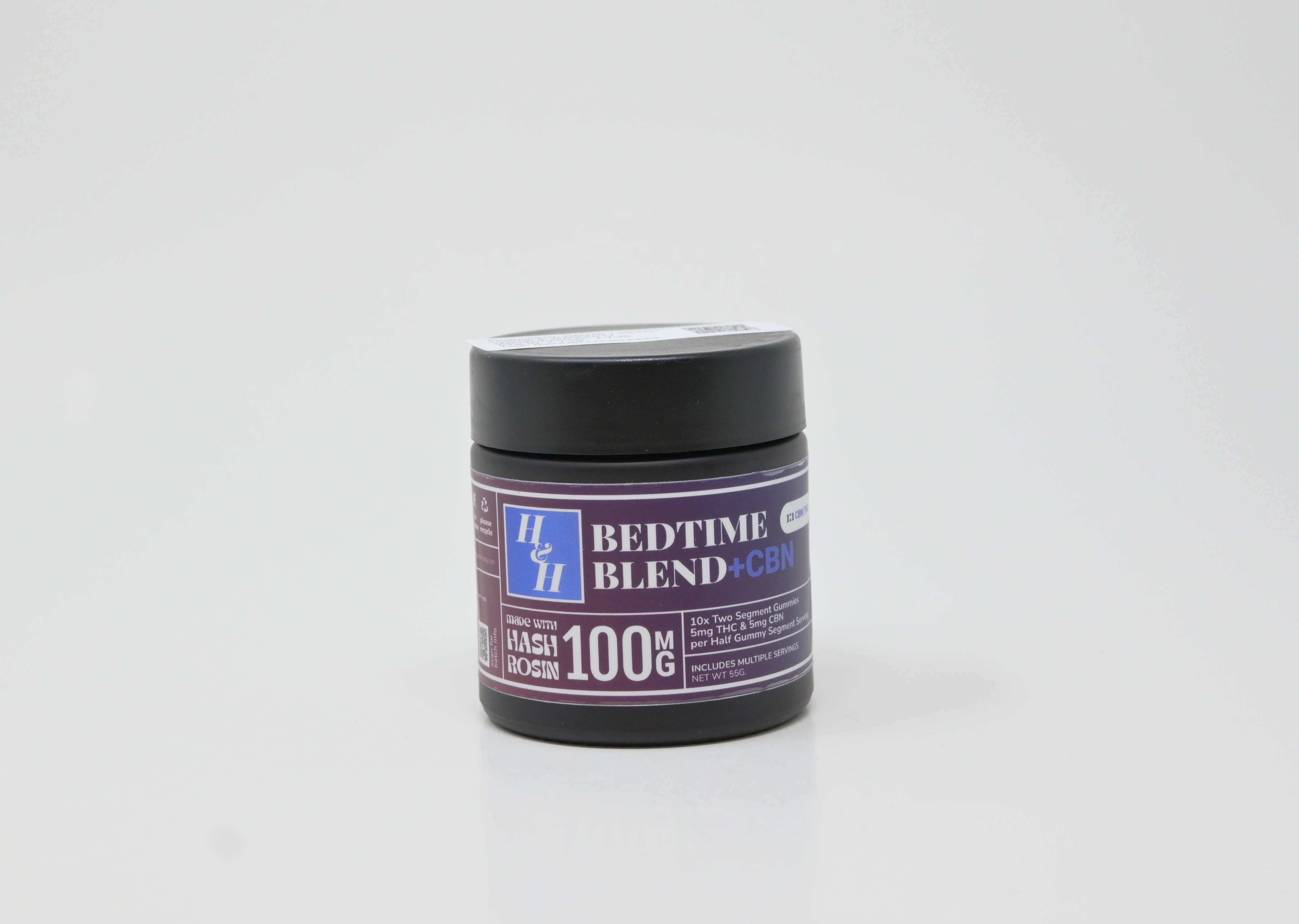 Photograph of product: Haute & Heady | Bedtime Blend au chocolat Rosin Gummies - 10ct/10mg | 100mg