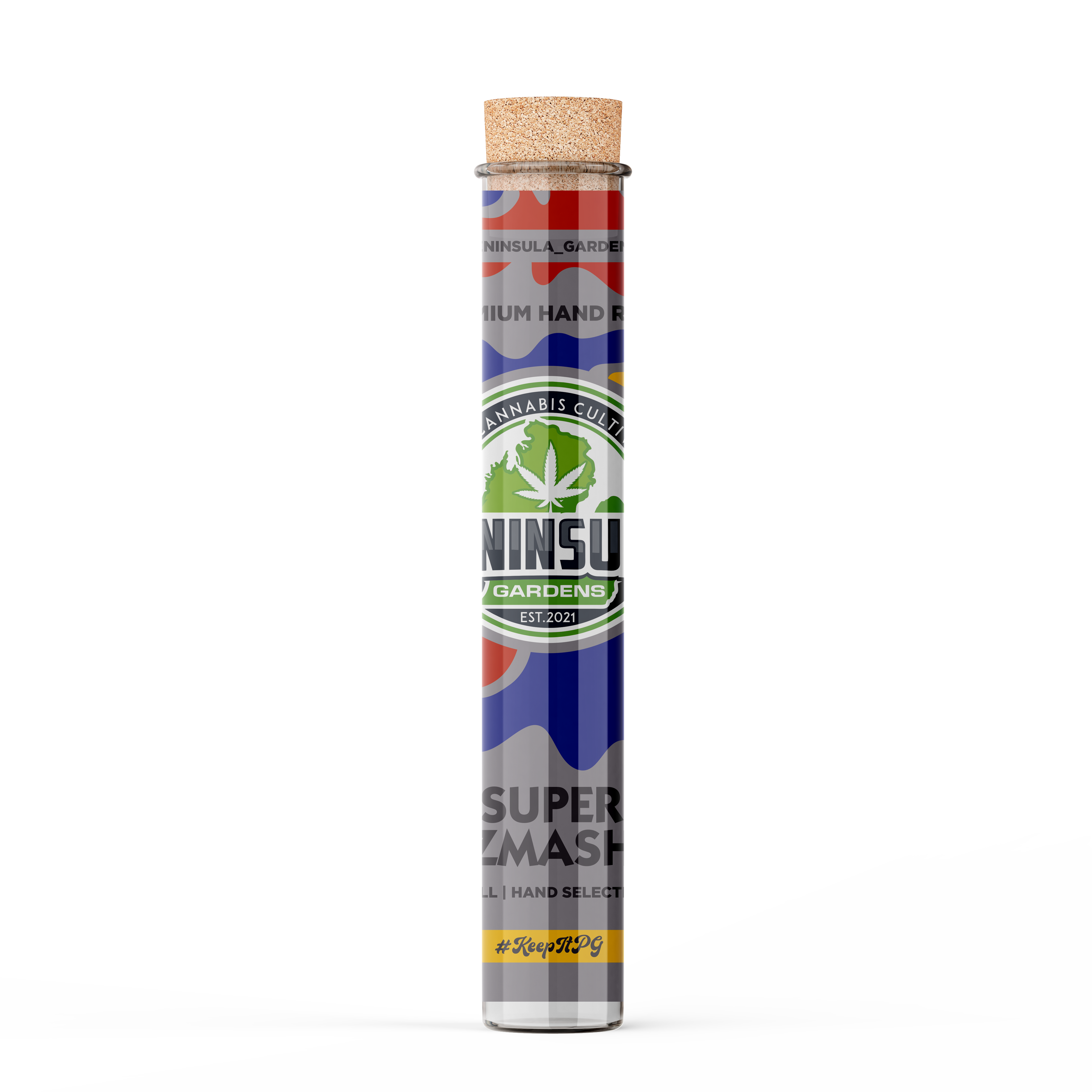 Photograph of Product: Peninsula Gardens - Pre-roll 1.5g - Super Zmash