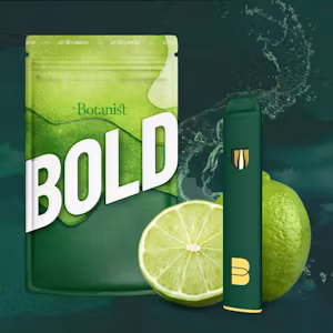 Photograph of product: THE BOTANIST Pen 1000mg: BOLD Lime Blast