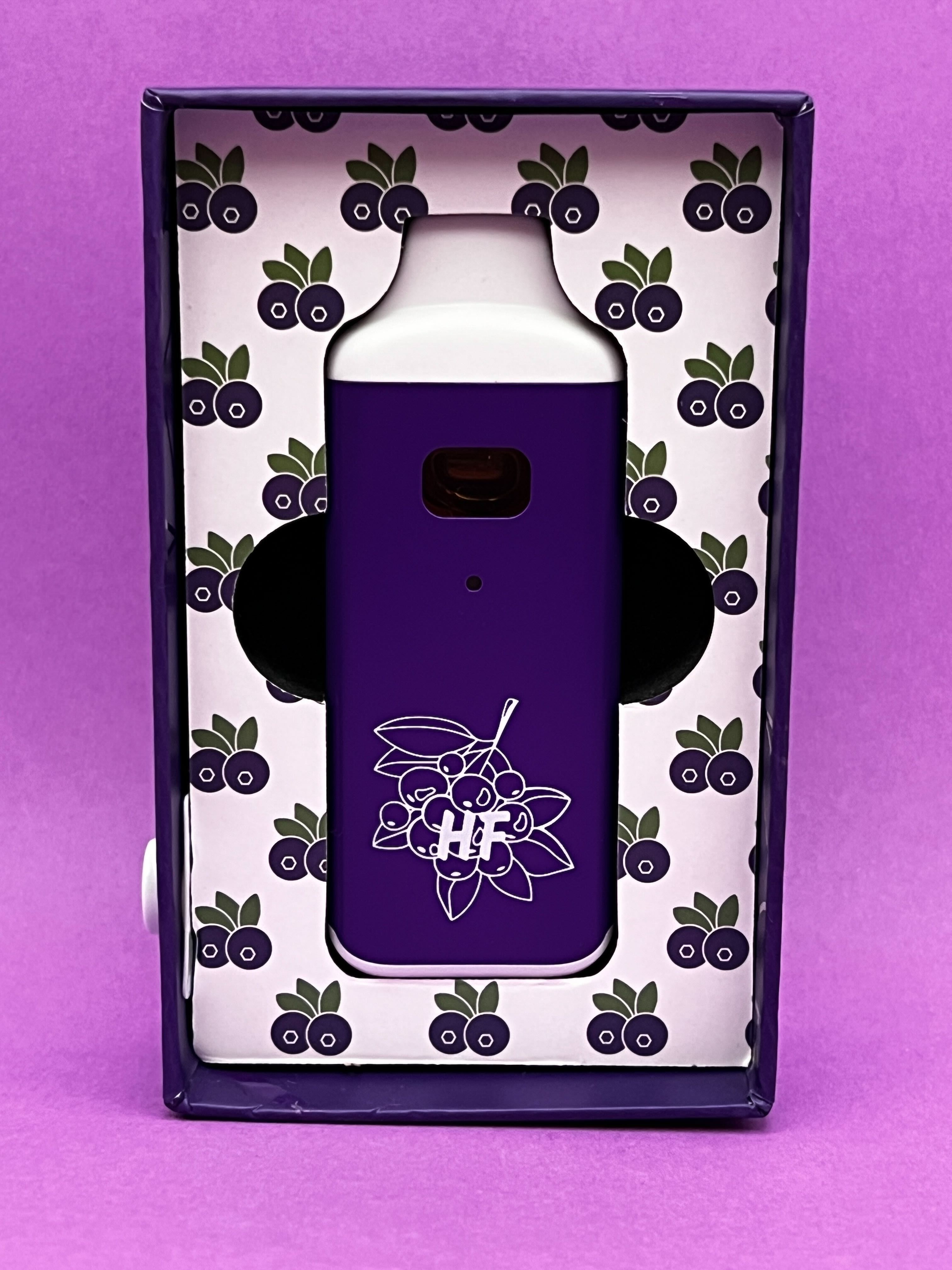 Photograph of product: .9g Disposable Vape - Member Berries - Huckleberry Farms