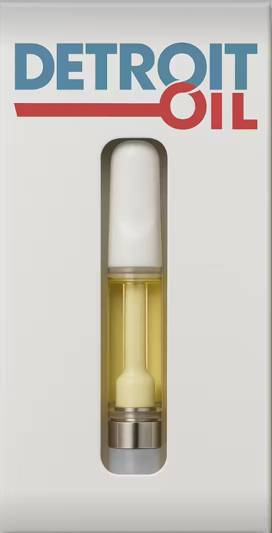 Photograph of product: Detroit Oil | Live Resin Vape Cart - 1g - Strawberry Shortcake
