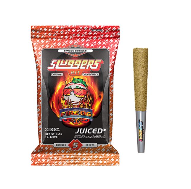 Photograph of product: Fire OG: Infused Pre-Rolls 5pk