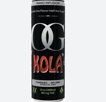 Photograph of product: KT California- Oui'd Sparkling Soda | OG Kola 20mg TH-oui