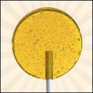Photograph of product: MHS | Sucker | Lemon - 10mg