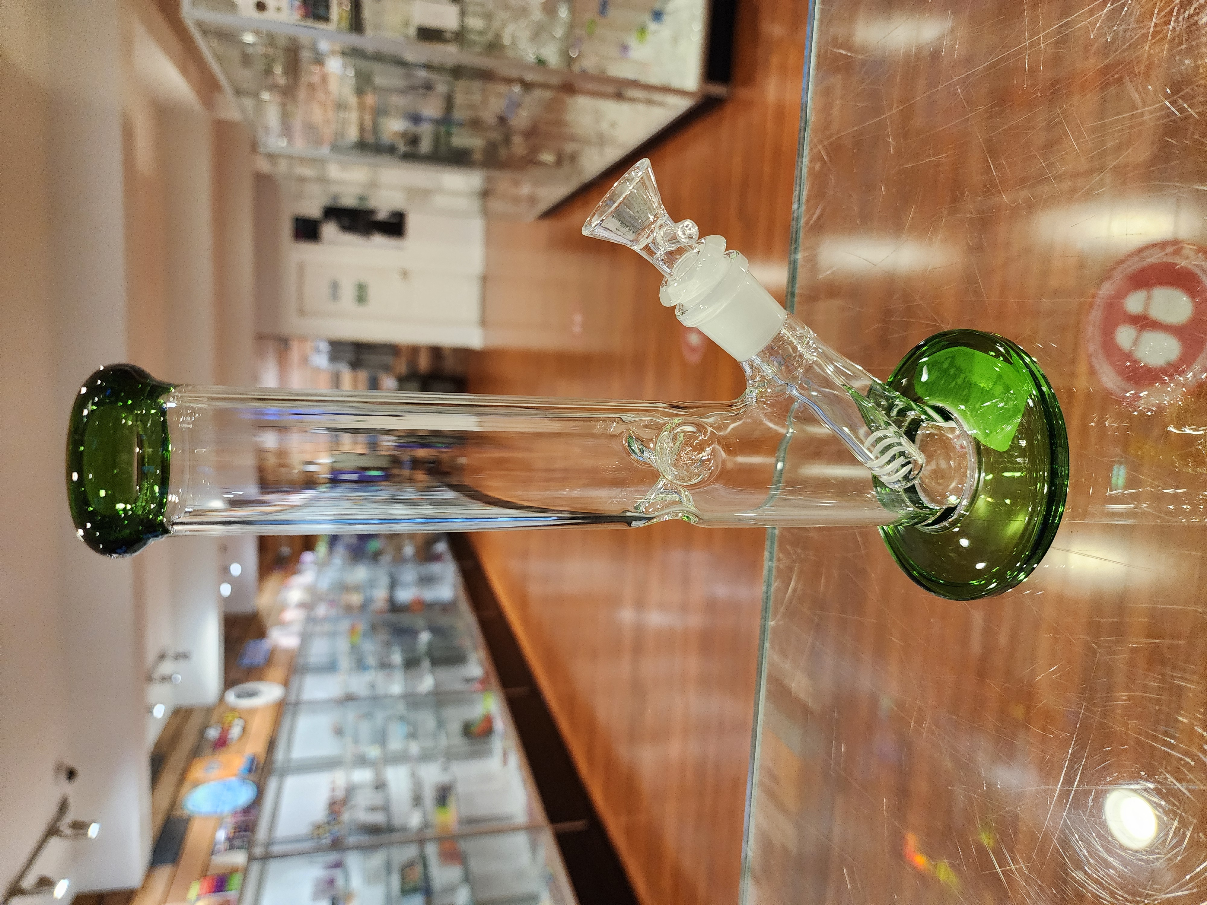 Photograph of product: Small Straight Tube Bong (C1631)