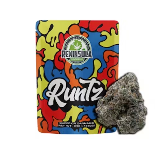 Photograph of product: Peninsula Gardens Runtz Pre-Packed 1/8th
