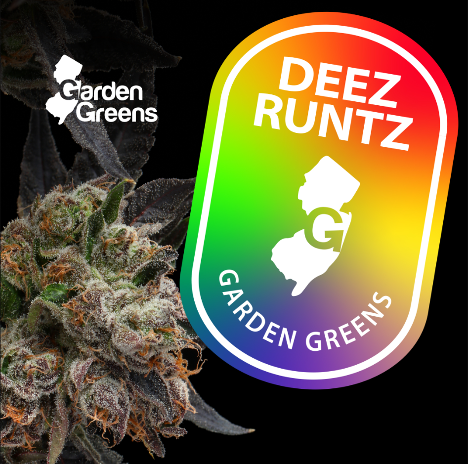 Photograph of product: Garden Greens | Deez Runtz | 3.5g