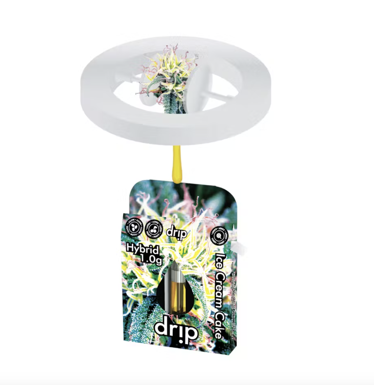 Photograph of product: Drip: Ice Cream Cake 1G Cartridge (H)