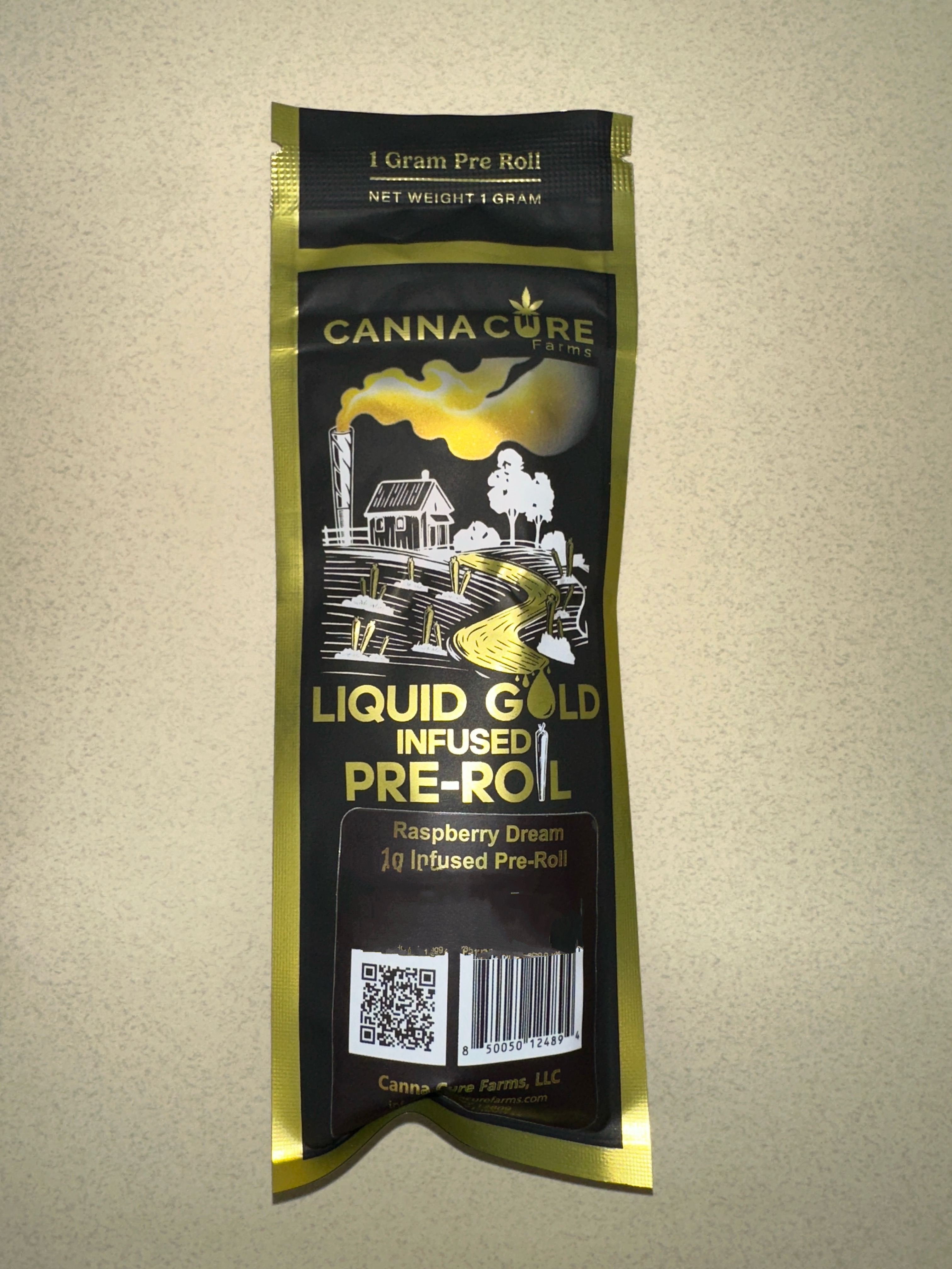 Photograph of product: Infused Pre-Roll - Raspberry Dream