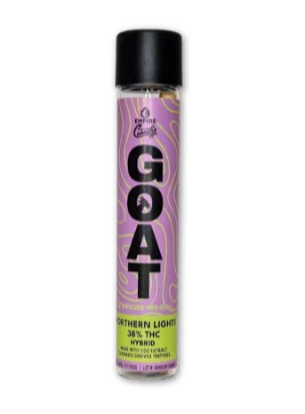 Photograph of product: Empire Hemp Co. | Northern Lights GOAT Infused Pre-Roll
